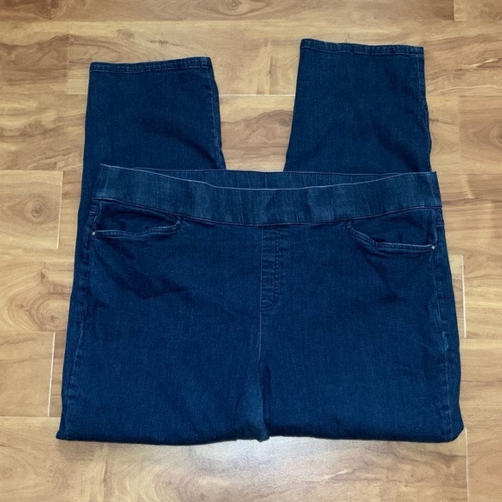 Intro jeggings  women blue 22w stretch